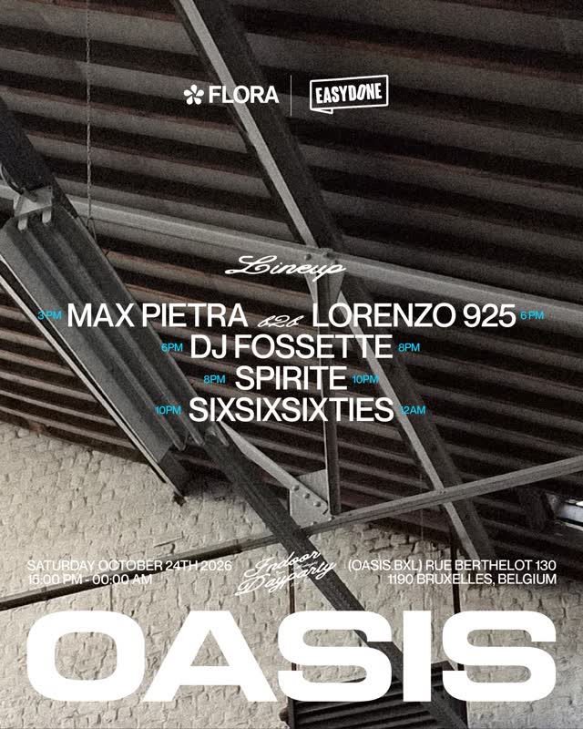 FLORA X EASYDONE INDOOR DAYPARTY