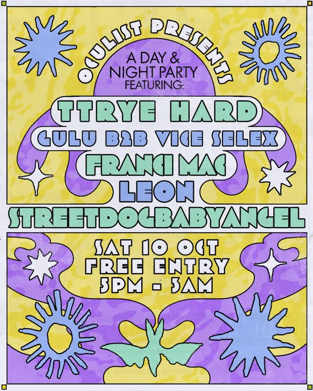 Oculist presents day and night party October 10th