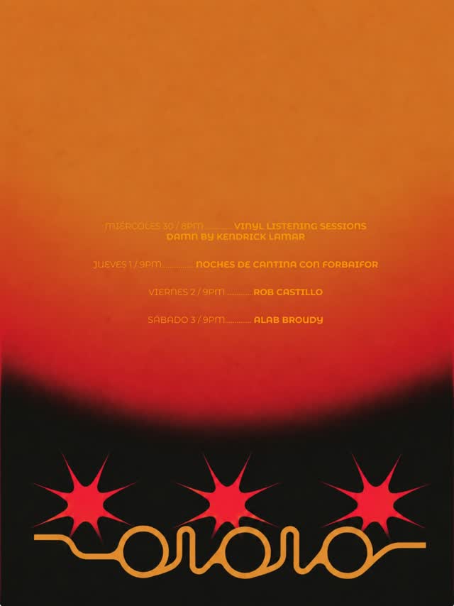 Ololo Schedule: Vinyl Listening Sessions, Noches de Cantina, Rob Castillo, Alab Broudy