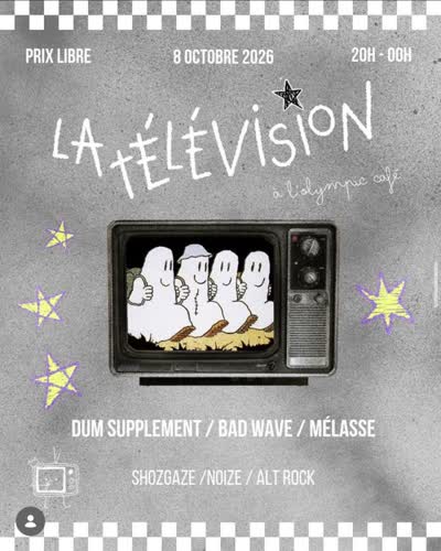 soirée shoegaze/alt rock à prix libre