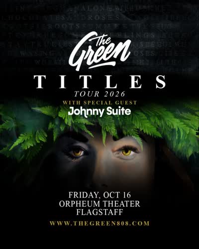 Come out for a night of reggae when @thegreen808 comes through The Orpheum on Friday, October 16th with support from @johnny.suite .