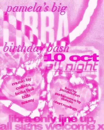 Libra Party Celebration