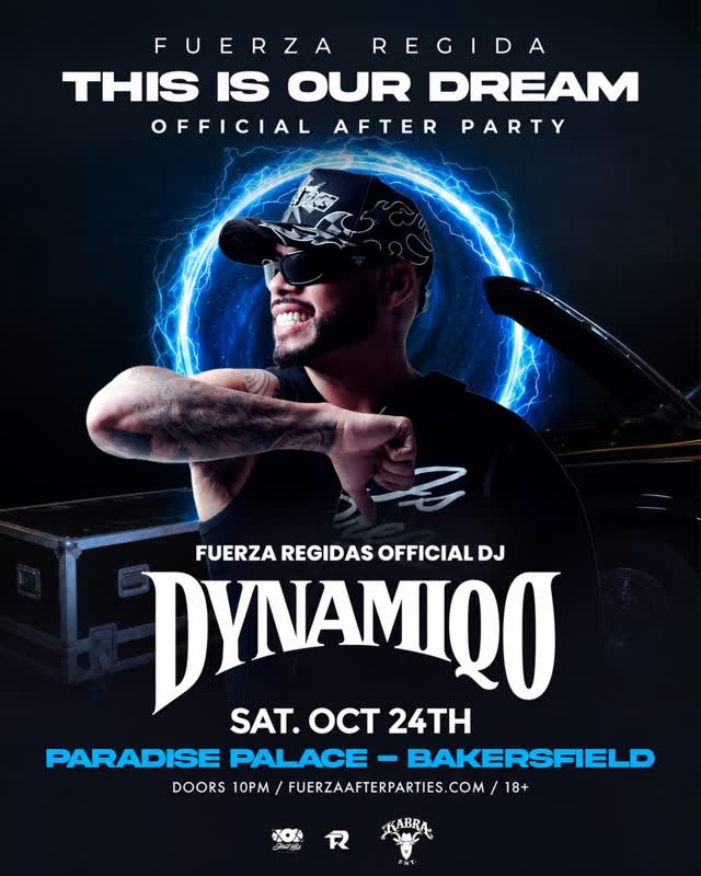 FUERZA REGIDA OFFICIAL AFTERPARTY!
