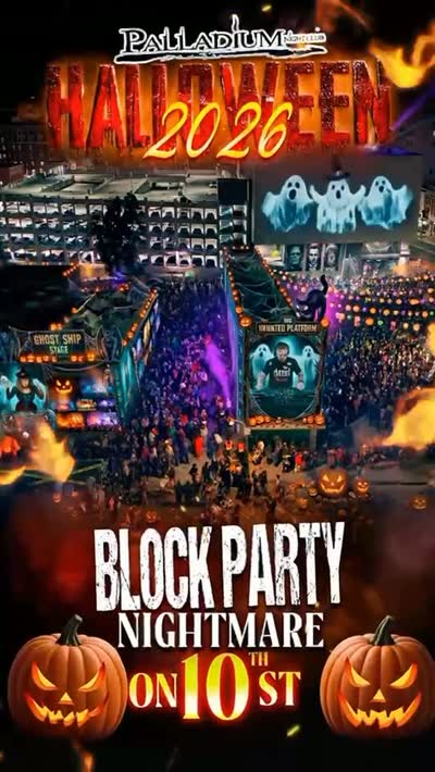 KING OF NIGHTCLUBS DOING IT AGAIN & BIGGER HALLOWEEN 2026 BLOCK PARTY NIGHTMARE ON 10th ST