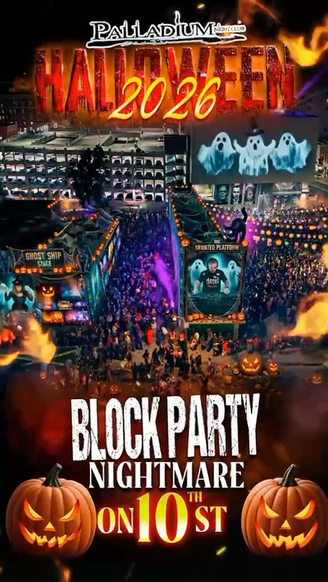 KING OF NIGHTCLUBS DOING IT AGAIN & BIGGER HALLOWEEN 2026 BLOCK PARTY NIGHTMARE ON 10th ST