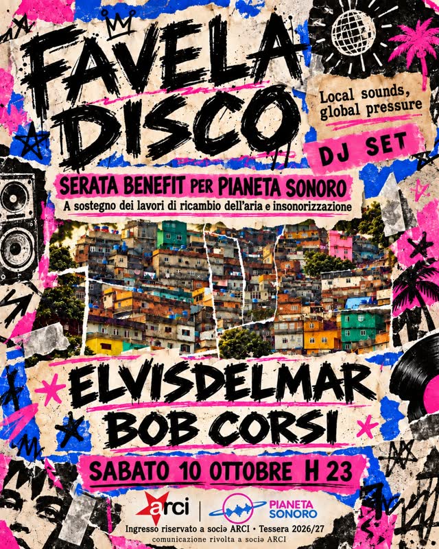 FAVELA DISCO – Local sounds, global pressure!
