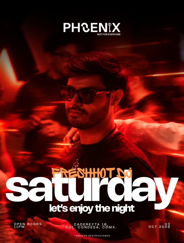 Saturday plans: handled. 🍸 Freshhot DJ, good drinks & bad decisions.