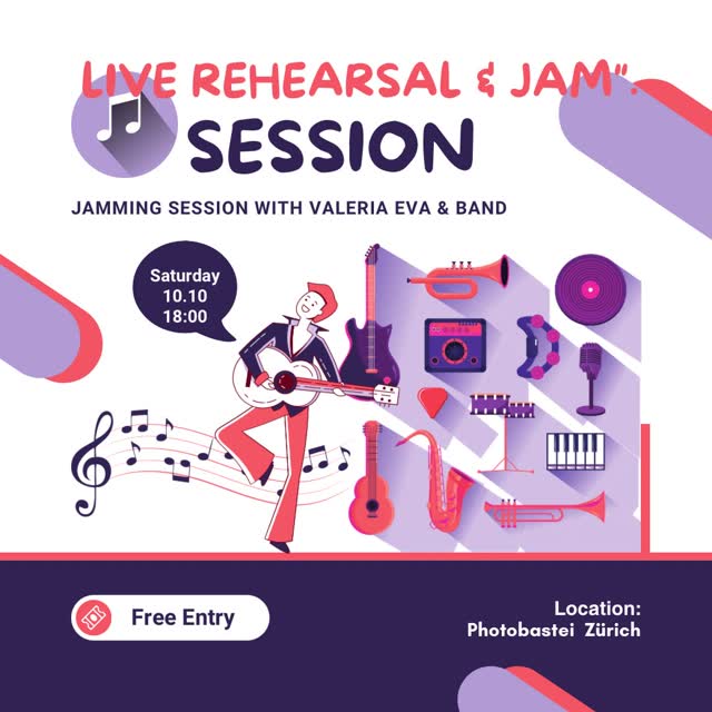 Jam-Session / Live-Probe mit brasilianischer Musik und internationalen Hits