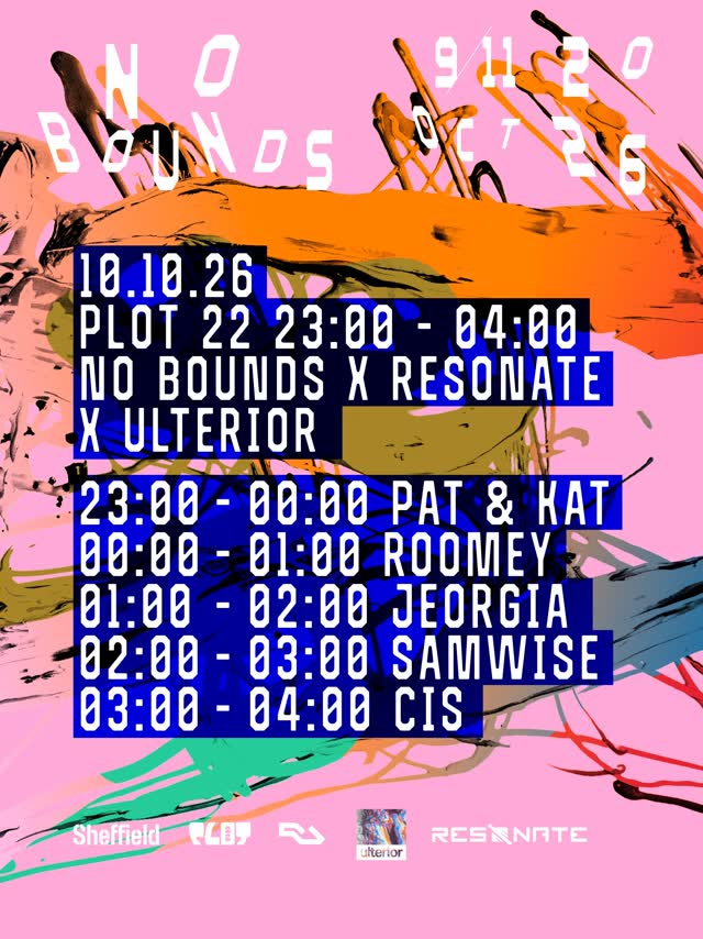 No Bounds 2026 Afterparty: Ulterior x Resonate