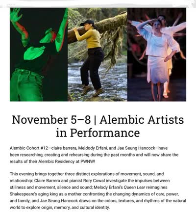 Alembic Artists in Performance