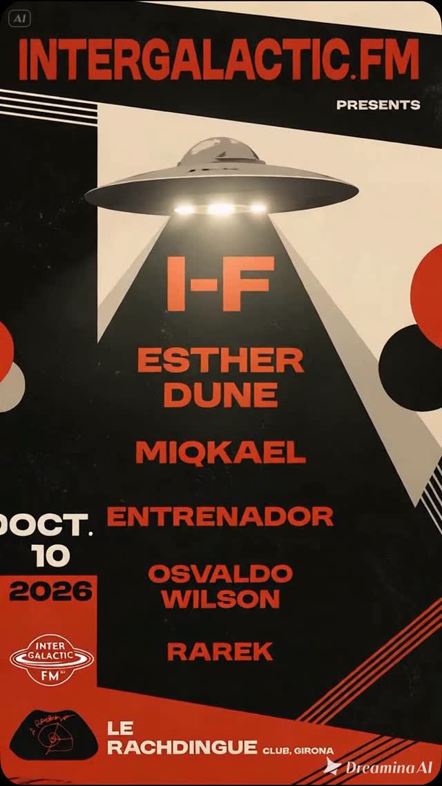 Intergalactic FM night at Le Rachdingue