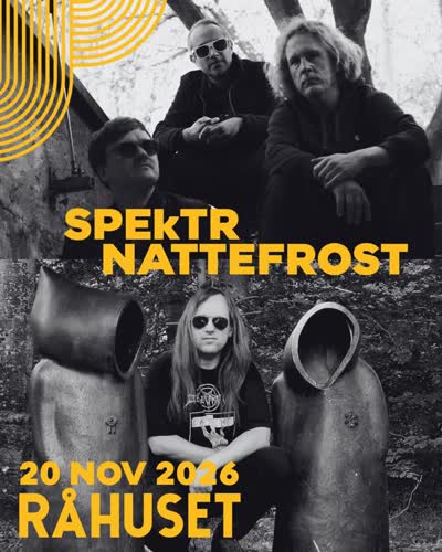 KONCERTNYHED: SPEkTR + Nattefrost