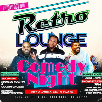 Retro Lounge Comedy Night