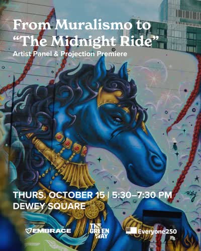 The Greenway Public Art Events: Muralismo Conversation & Vivian Tran/An Hà Conversation