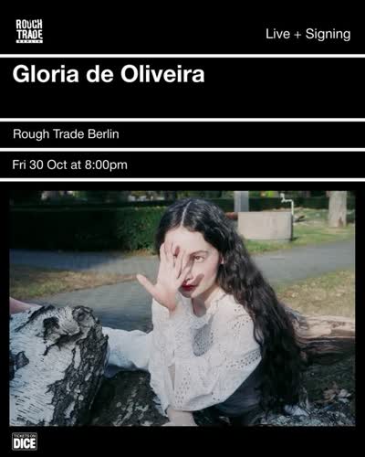 Gloria de Oliveira Live + Signing