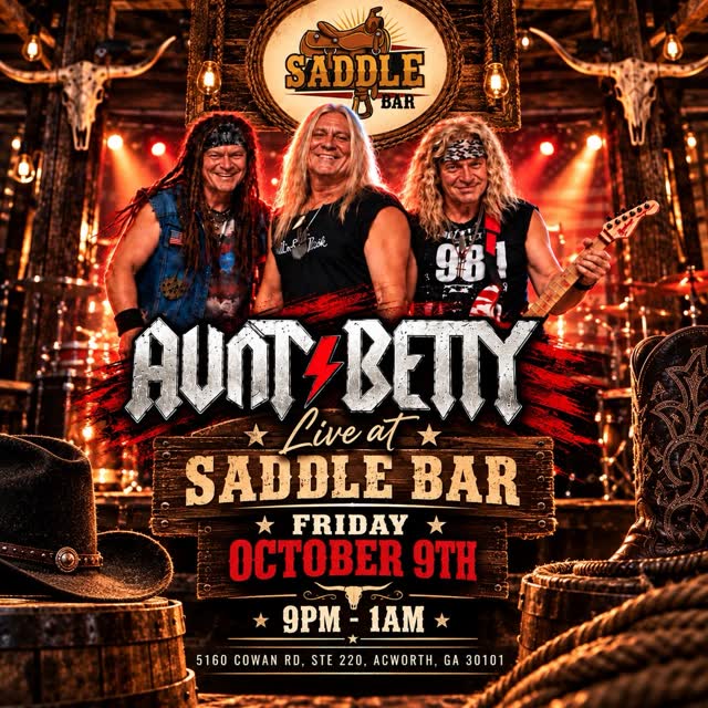 LIVE MUSIC IS COMING TO SADDLE BAR!