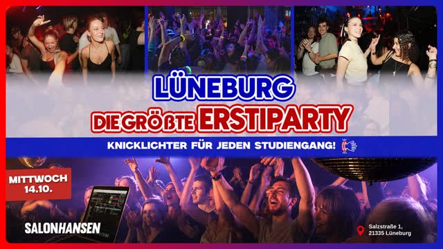 Die größte Erstiparty Lüneburg