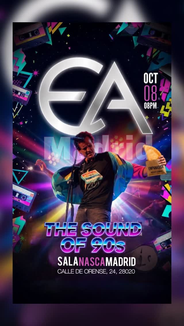 La Fiesta + Retro regresa a Madrid con @eamusica “The Sound of 90s” junto a @djbryanmiami1 & @newyorknewyork_oficial