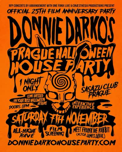 Donnie Darko's Prague Halloween House Party