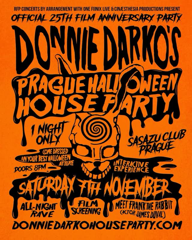 Donnie Darko's Prague Halloween House Party