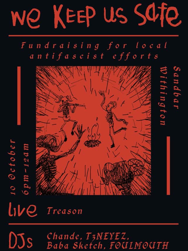 We Keep Us Safe - Fundraising for local antifascist efforts
