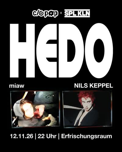 HEDO - Konzerte, Performances und Clubkultur