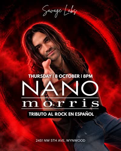 NANO MORRIS — A Tribute to Rock en Español