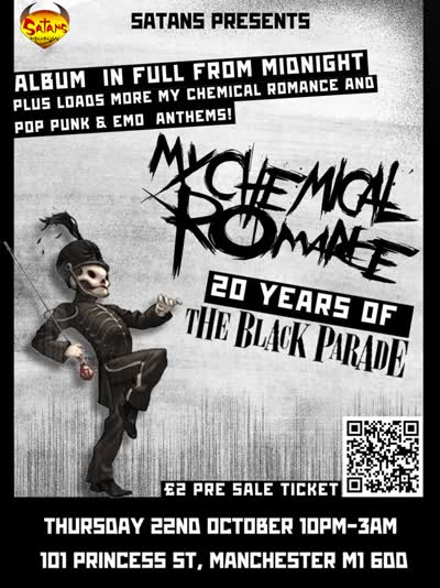 Satans Presents: My Chemical Romance - 20 Years of The Black Parade