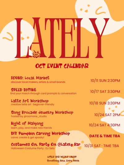 October at Lately: Halloween Party & Events