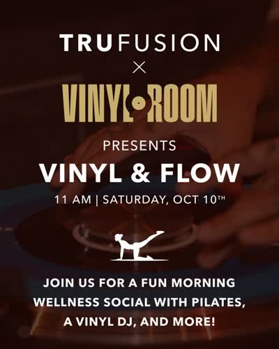 TRUFUSION x VINYL ROOM PRESENTS VINYL & FLOW