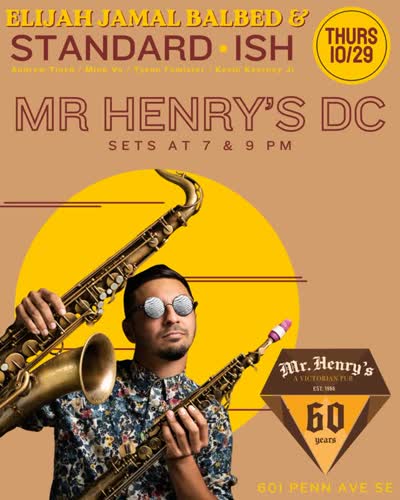 EJB & STANDARD•ISH LIVE AT MR HENRY’S!!!