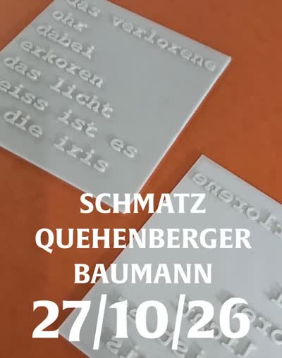 Speak Performance, Sounds, Prints