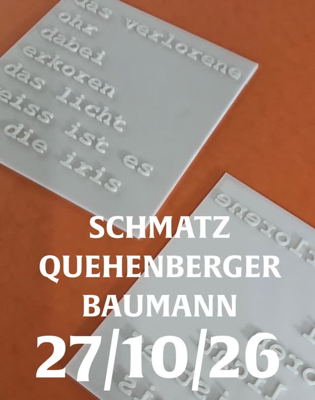 Speak Performance, Sounds, Prints