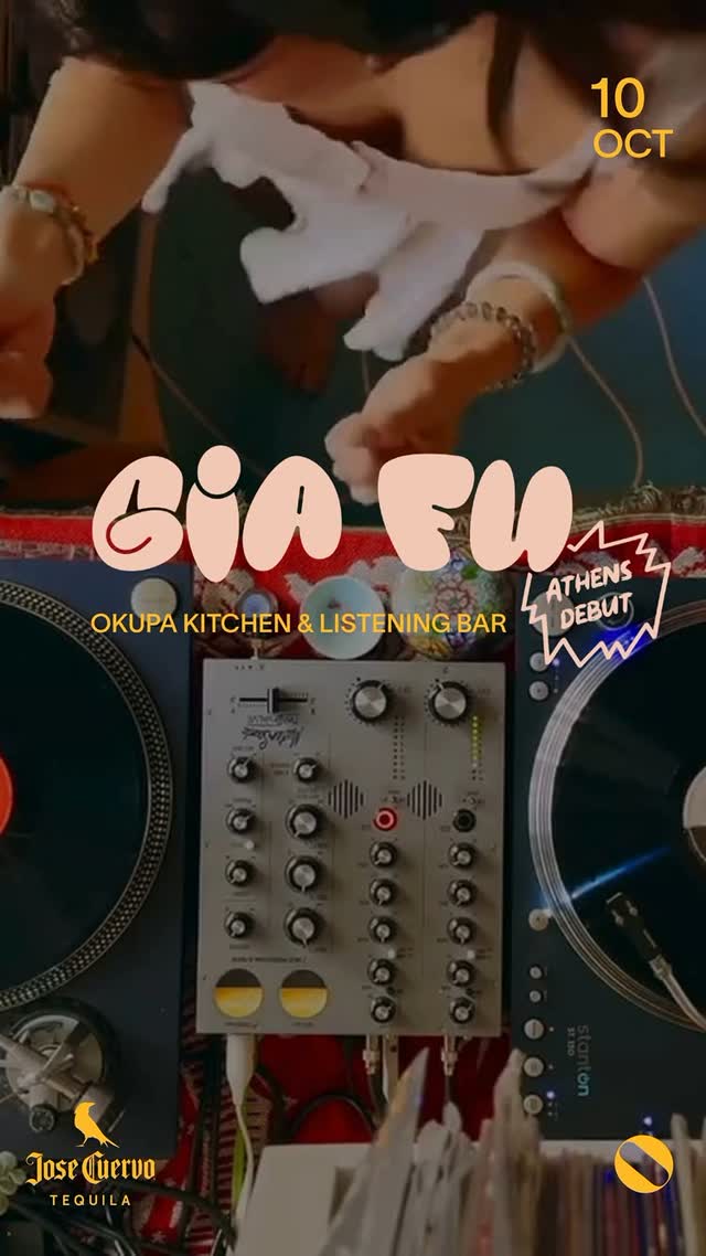 10.10 with @_giafu at Okupa Kitchen & Listening Bar