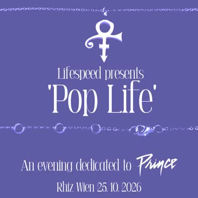 Lifespeed presents ‚Pop Life‘: A night dedicated to Prince