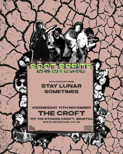SOOT SPRITE NOVEMBER TOUR