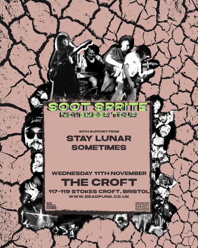 SOOT SPRITE NOVEMBER TOUR