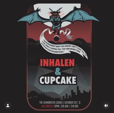 Inhalen & Cupcake Halloween Show