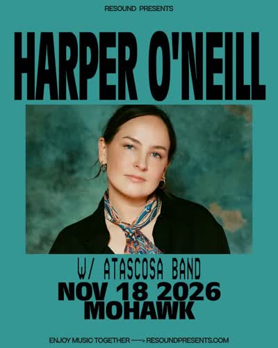 JUST ANNOUNCED 🤠 Soul country artist Harper O'Neill Music with Atascosa Band on Wednesday, November 18th! 🎟 Tickets on sale now!