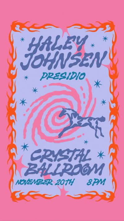 HEADLINING SHOW AT CRYSTAL BALLROOM