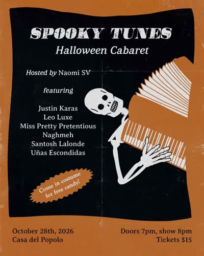 Spooky Tunes Halloween Cabaret