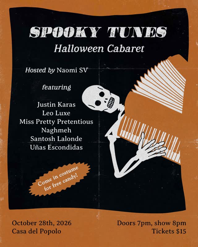 Spooky Tunes Halloween Cabaret