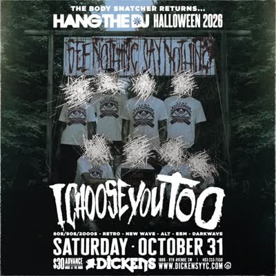 Hang The DJ Halloween 2026