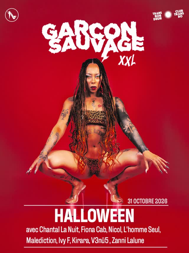 Garçon Sauvage - QueerParty #LGBTQIA+ PlusBelleLaNuit