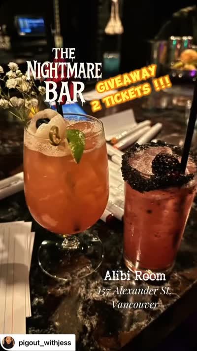 The Nightmare Bar at Alibi Room
