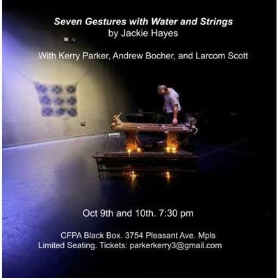 Seven Gestures with Water and Strings by Jackie Hayes