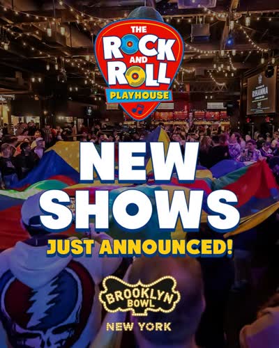 The Rock and Roll Playhouse takes over Brooklyn Bowl for more all ages and family fun this Fall!