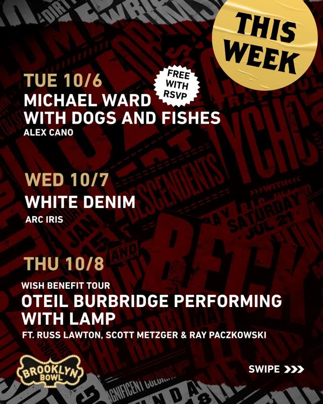 Brooklyn Bowl Live Performances