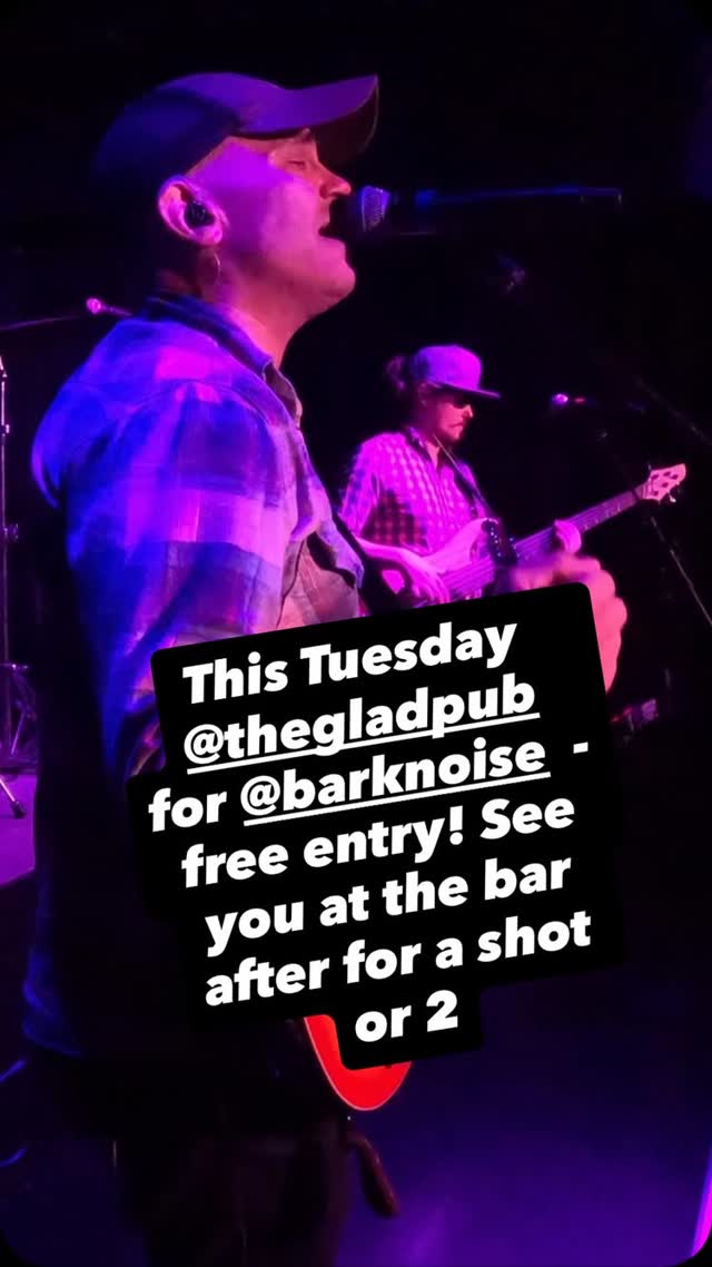 Live Music at The Glad Pub featuring @barknoise @_rachelarmes_ & @deeptheory_