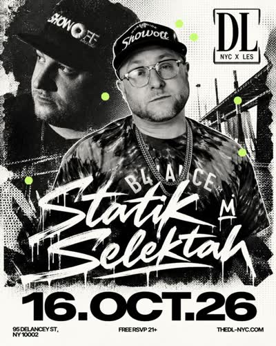 @statikselekt is taking over the rooftop decks at The DL.